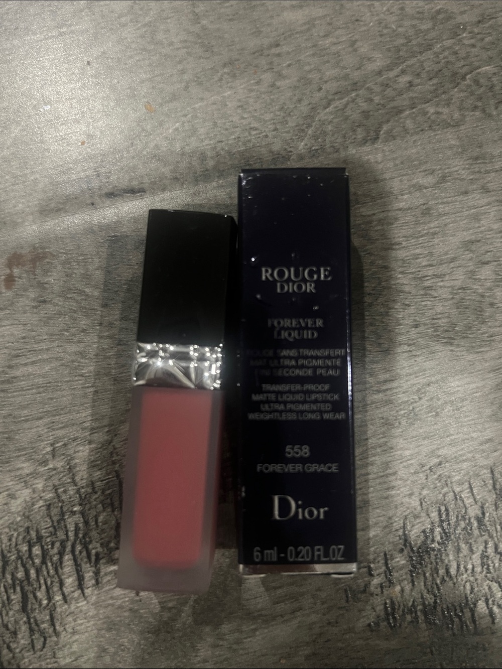 Dior Rouge Dior Forever Liquid Lipstick - 558 Forever Grace (Soft Pink)
